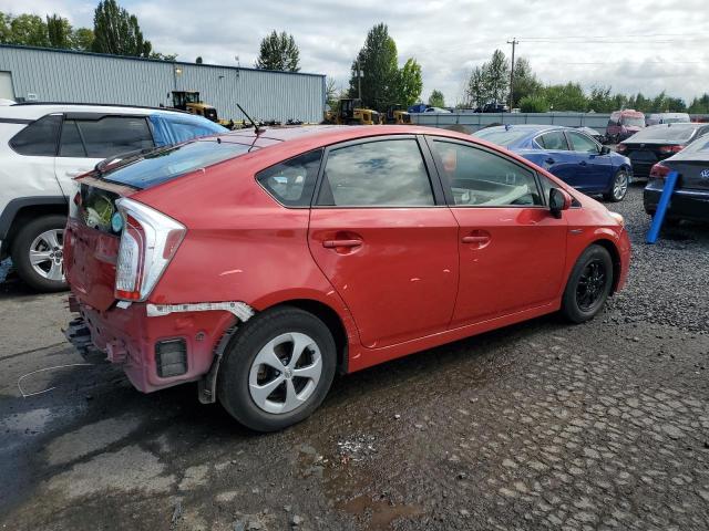  TOYOTA PRIUS 2015 Red