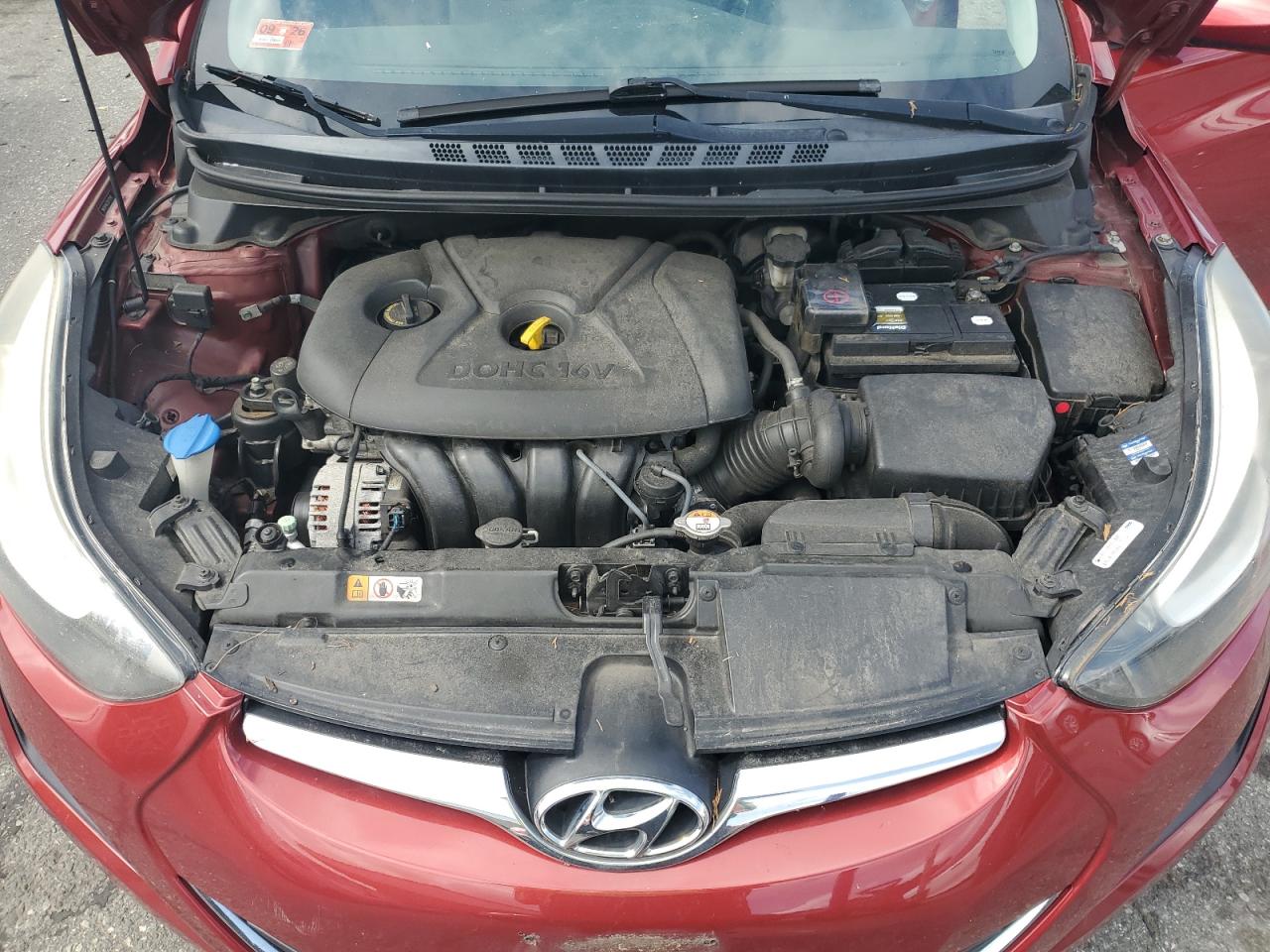 2016 Hyundai Elantra Se VIN: 5NPDH4AE2GH771181 Lot: 64407075