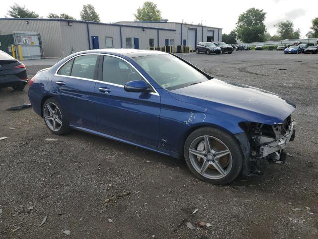  MERCEDES-BENZ C-CLASS 2017 Granatowy