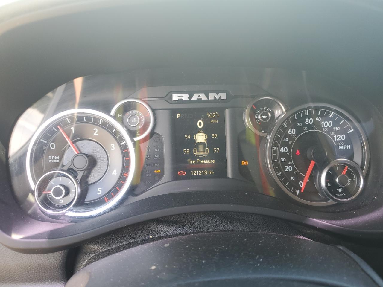 2019 Ram 2500 Big Horn VIN: 3C6UR5DL2KG562898 Lot: 62414825
