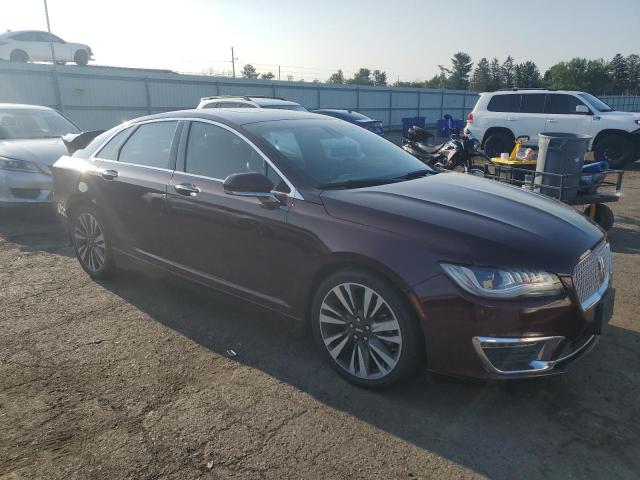  LINCOLN MKZ 2017 Burgundy
