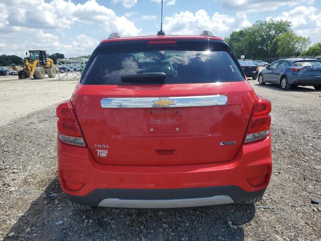  CHEVROLET TRAX 2017 Czerwony