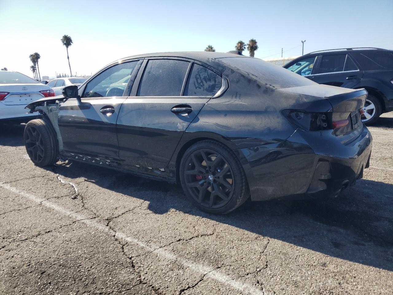 2025 BMW 330I black null gas 3MW69CW01S8F22876 photo #3