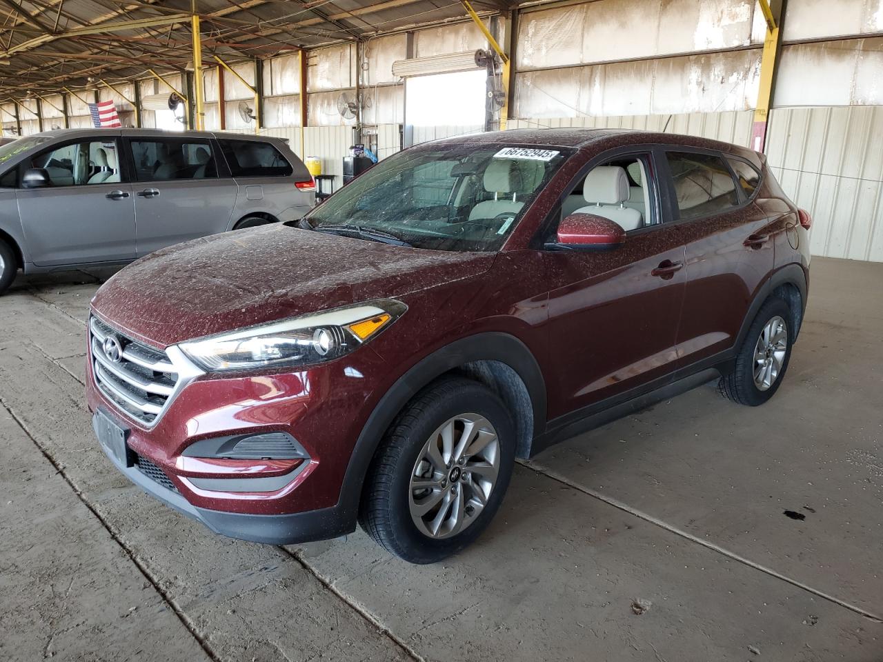 2018 Hyundai Tucson Se VIN: KM8J2CA46JU615739 Lot: 66752945