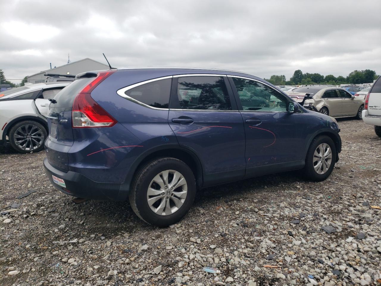 2012 Honda Cr-V Exl VIN: 5J6RM4H71CL055364 Lot: 65320685