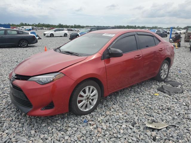  TOYOTA COROLLA 2018 Czerwony