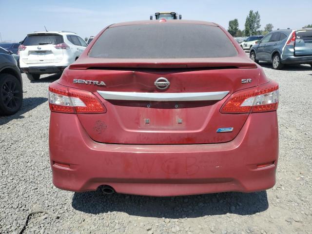  NISSAN SENTRA 2013 Czerwony