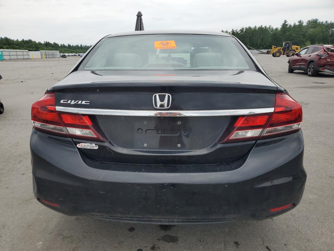 2014 Honda Civic Lx VIN: 2HGFB2F58EH538341 Lot: 64049105