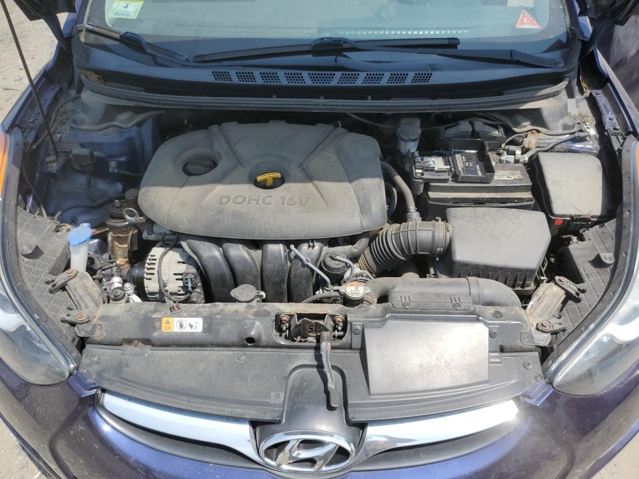 2013 Hyundai Elantra Gls VIN: 5NPDH4AE5DH444849 Lot: 63580045