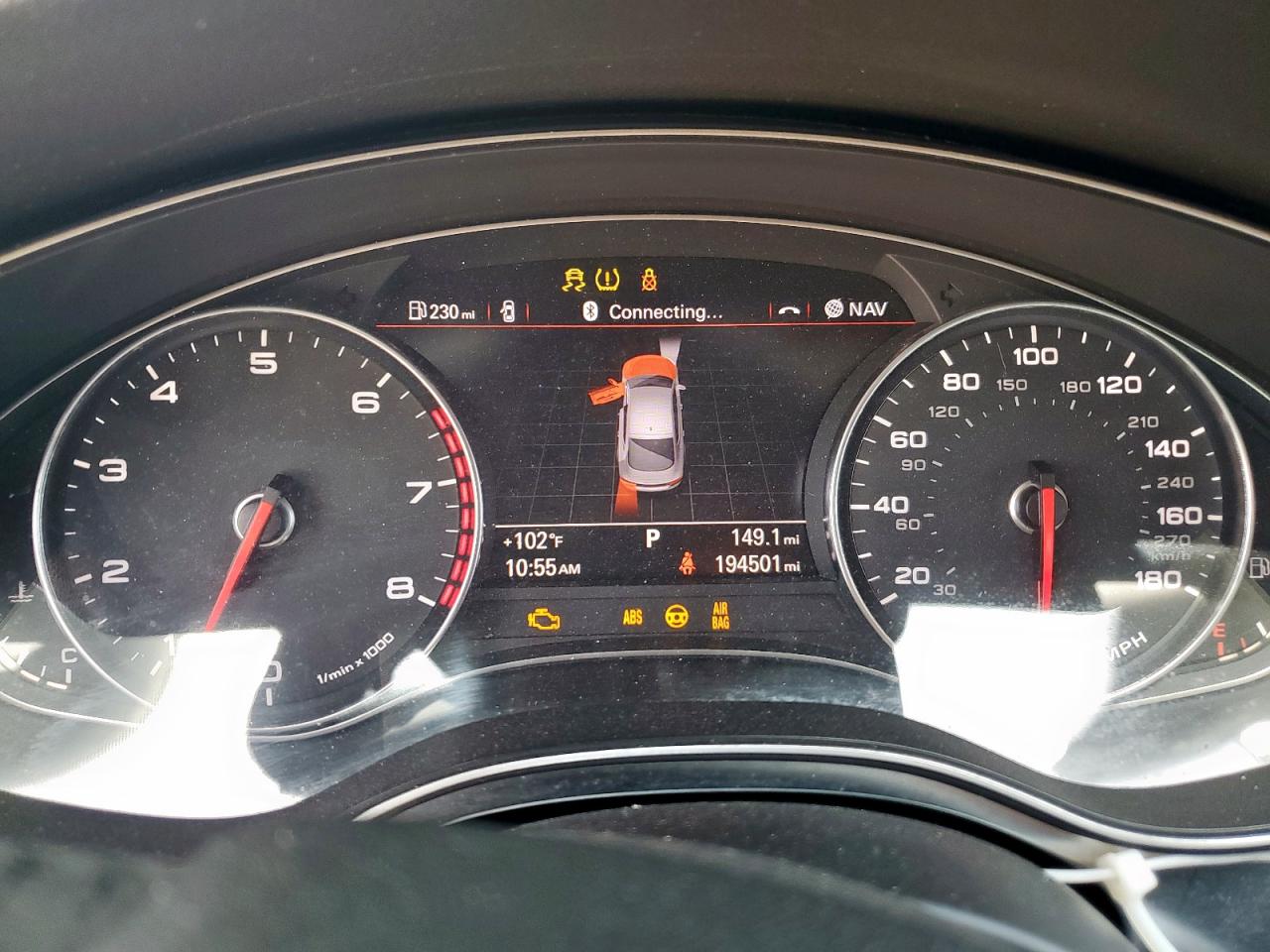 2012 Audi A7 Prestige VIN: WAUSGAFCXCN006386 Lot: 63454545