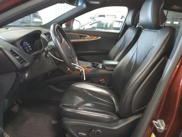  LINCOLN MKX 2016 Czerwony