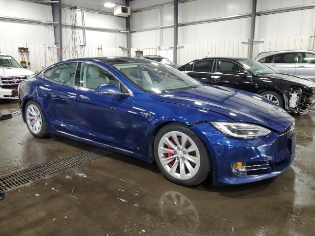  TESLA MODEL S 2016 Granatowy