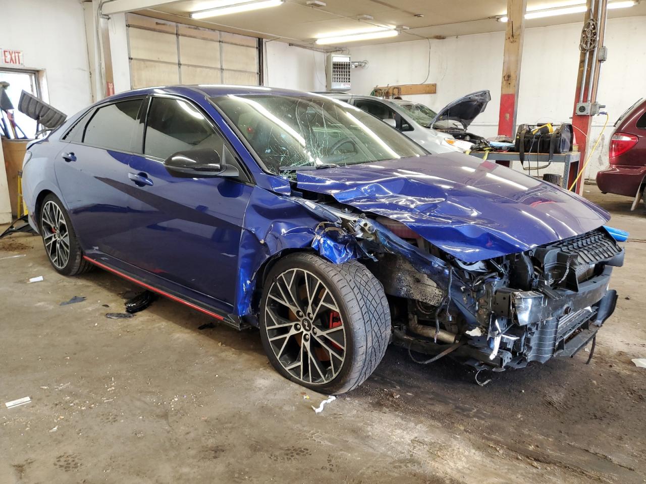 2022 Hyundai Elantra N VIN: KMHLW4AK0NU001289 Lot: 65788325