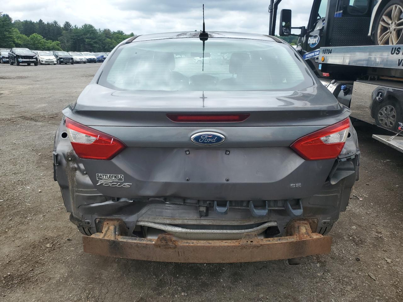 2012 Ford Focus Se VIN: 1FAHP3F2XCL114086 Lot: 64300185