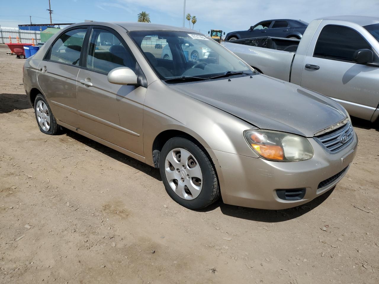 2009 Kia Spectra Ex VIN: KNAFE222195618687 Lot: 66575235