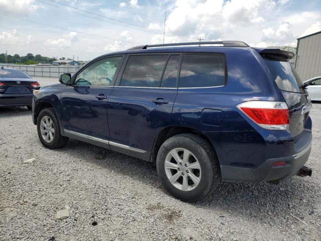 Parquets TOYOTA HIGHLANDER 2013 Granatowy