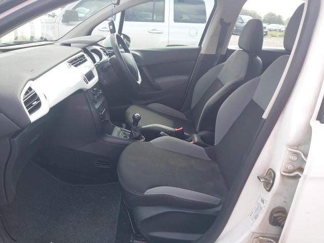 2012 CITROEN C3 WHITE 