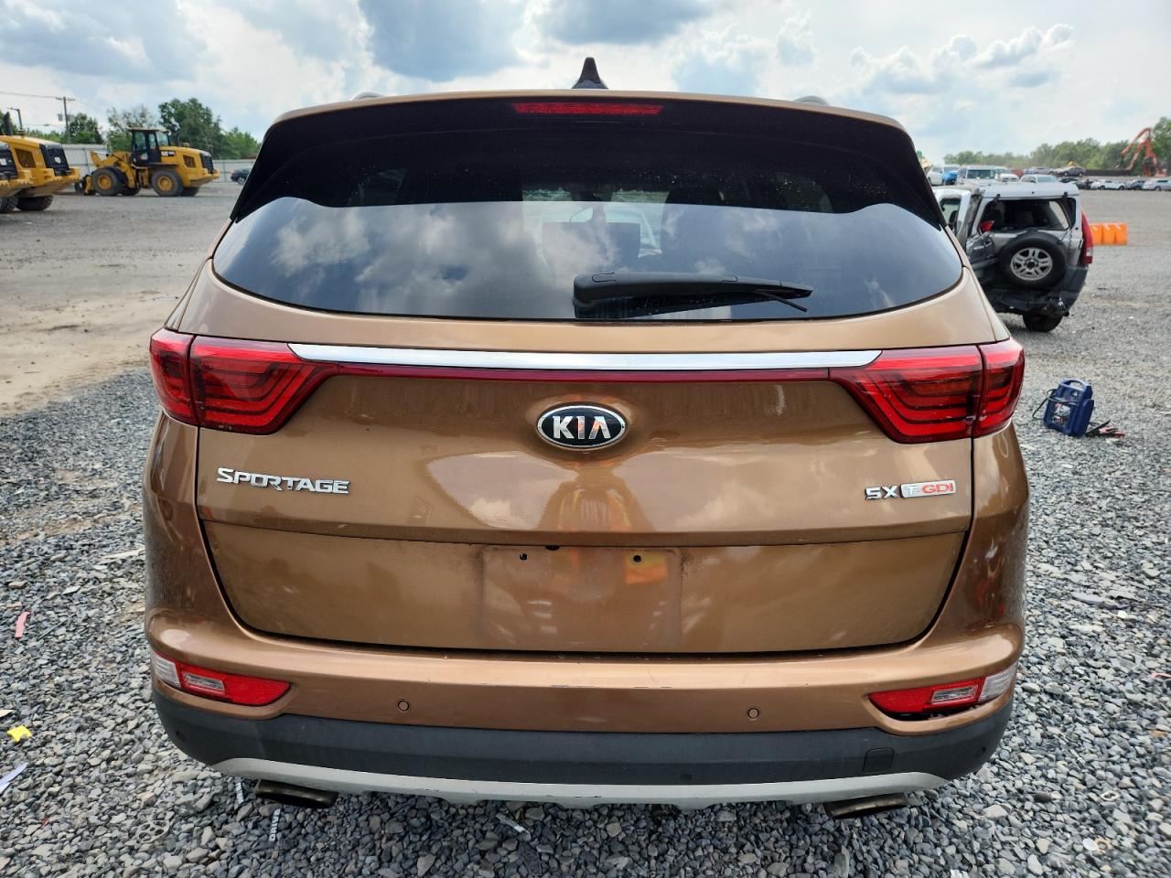 2017 Kia Sportage Sx VIN: KNDPRCA61H7181671 Lot: 64927015