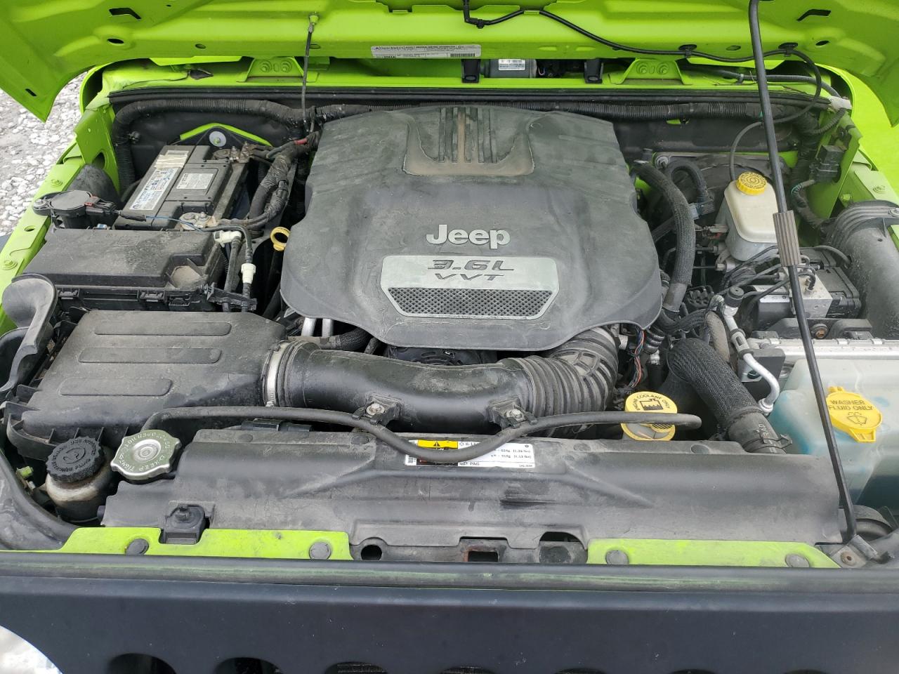 2012 Jeep Wrangler Unlimited Sport VIN: 1C4HJWDG3CL259126 Lot: 64650135