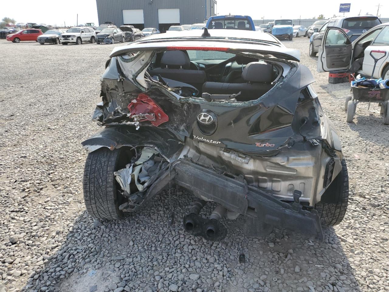 2013 Hyundai Veloster Turbo VIN: KMHTC6AE5DU147457 Lot: 65047405
