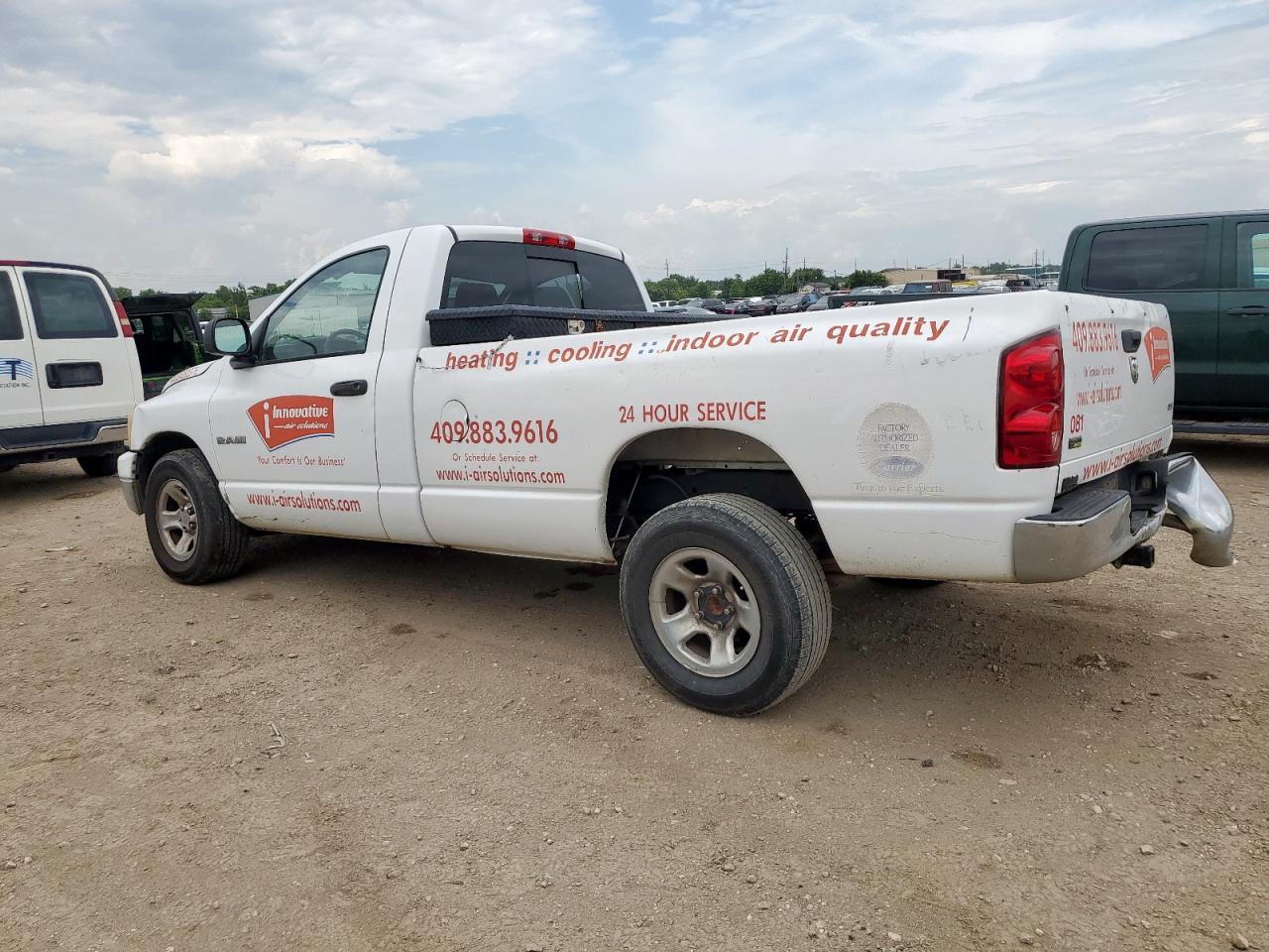 2008 Dodge Ram 1500 St VIN: 1D7HA16N18J193666 Lot: 64306225