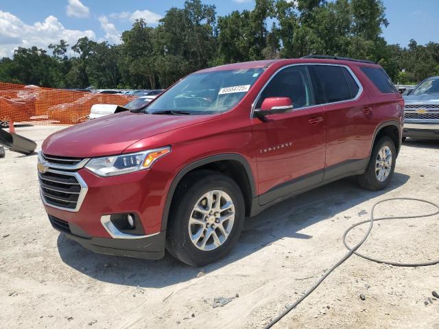  CHEVROLET TRAVERSE 2021 Red