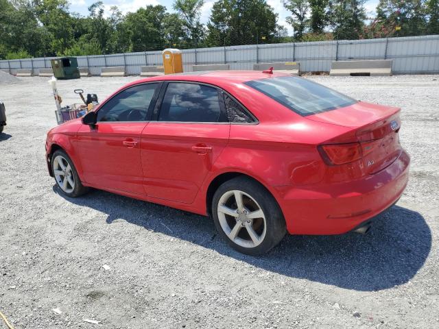 Sedans AUDI A3 2016 Czerwony