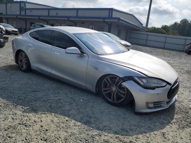  TESLA MODEL S 2014 Silver