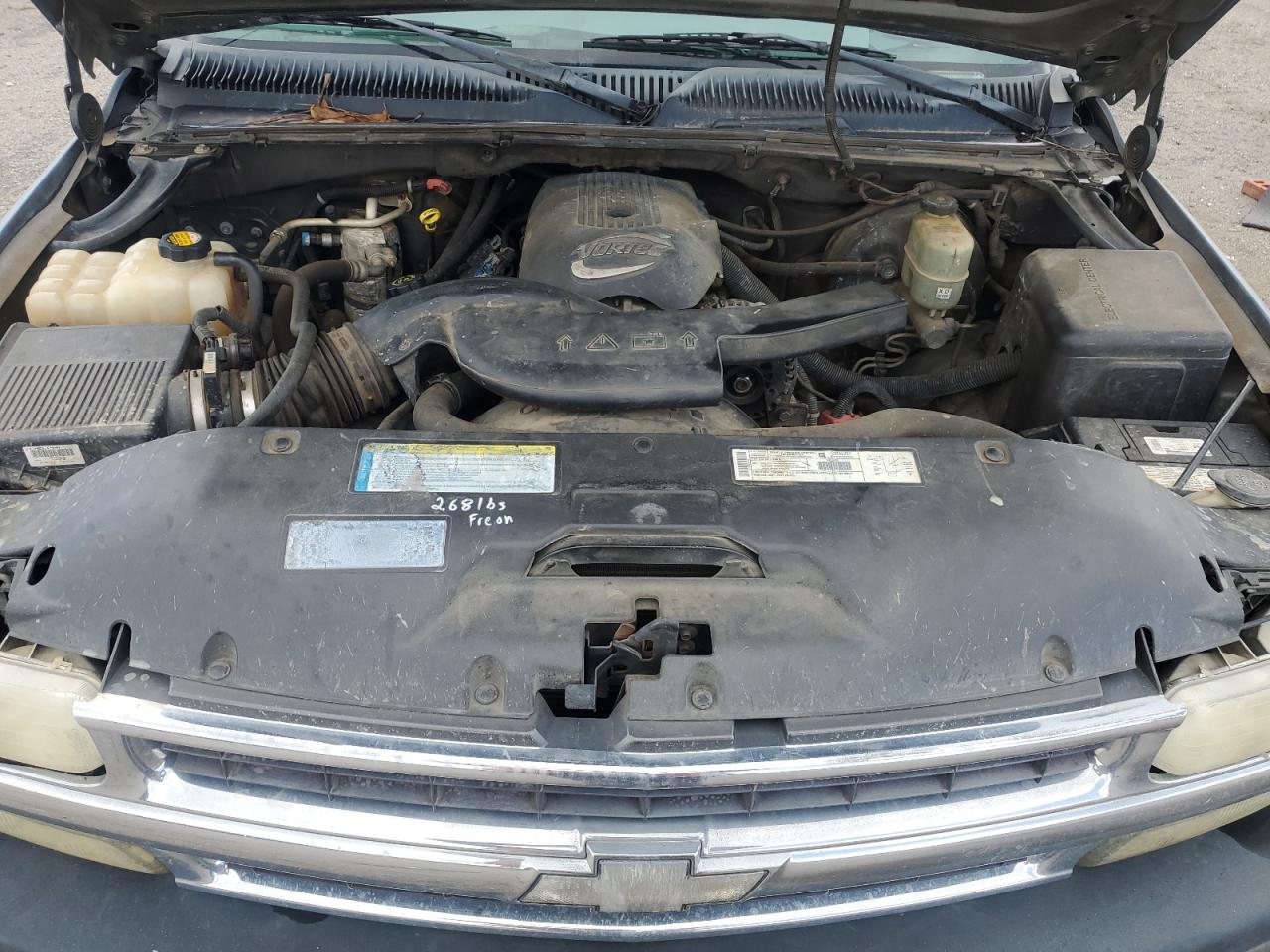 2001 Chevrolet Tahoe C1500 VIN: 1GNEC13T31J283859 Lot: 65246465