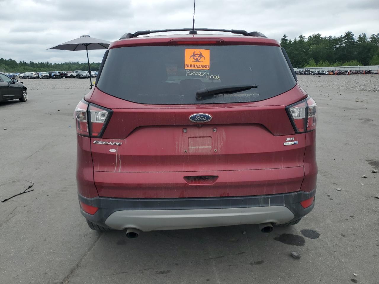 2017 Ford Escape Se VIN: 1FMCU9GD9HUD23526 Lot: 64042855