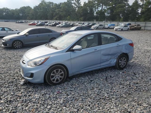  HYUNDAI ACCENT 2012 Синий