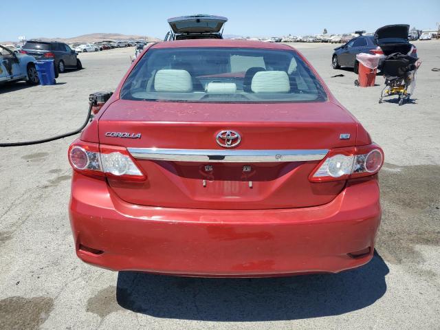  TOYOTA COROLLA 2012 Red
