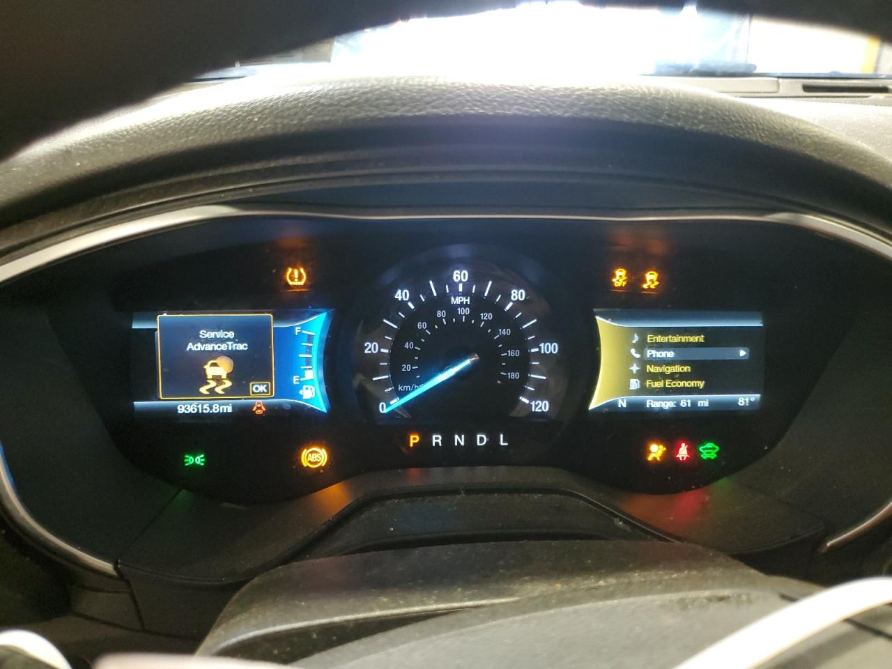 2019 Ford Fusion Titanium VIN: 3FA6P0SU0KR266875 Lot: 65237245