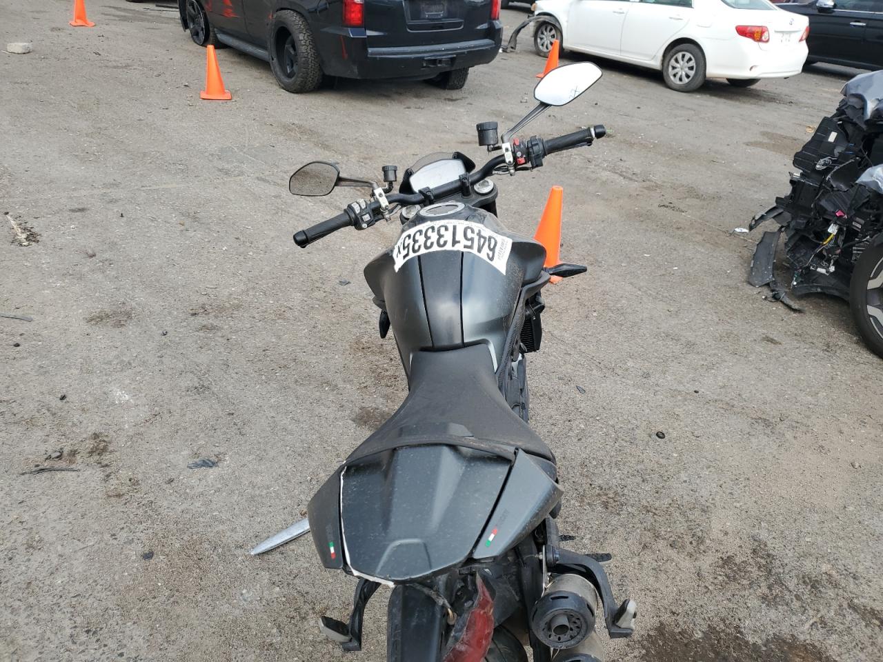 2023 Ducati Monster VIN: ZDMMAMDT4PB007854 Lot: 64513335