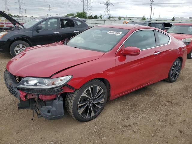  HONDA ACCORD 2016 Czerwony