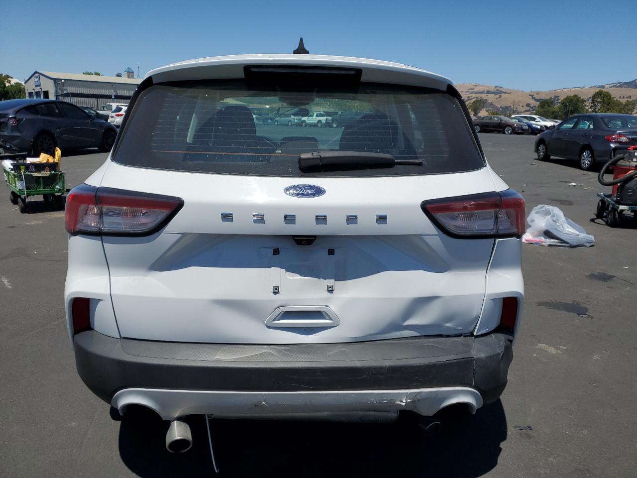 2021 Ford Escape S VIN: 1FMCU0F62MUA76830 Lot: 65026135