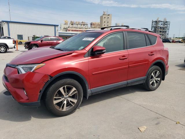 Parquets TOYOTA RAV4 2017 Czerwony