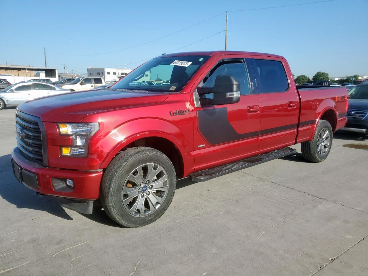 2017 Ford F150 Supercrew VIN: 1FTFW1EG7HFB77075 Lot: 66919245