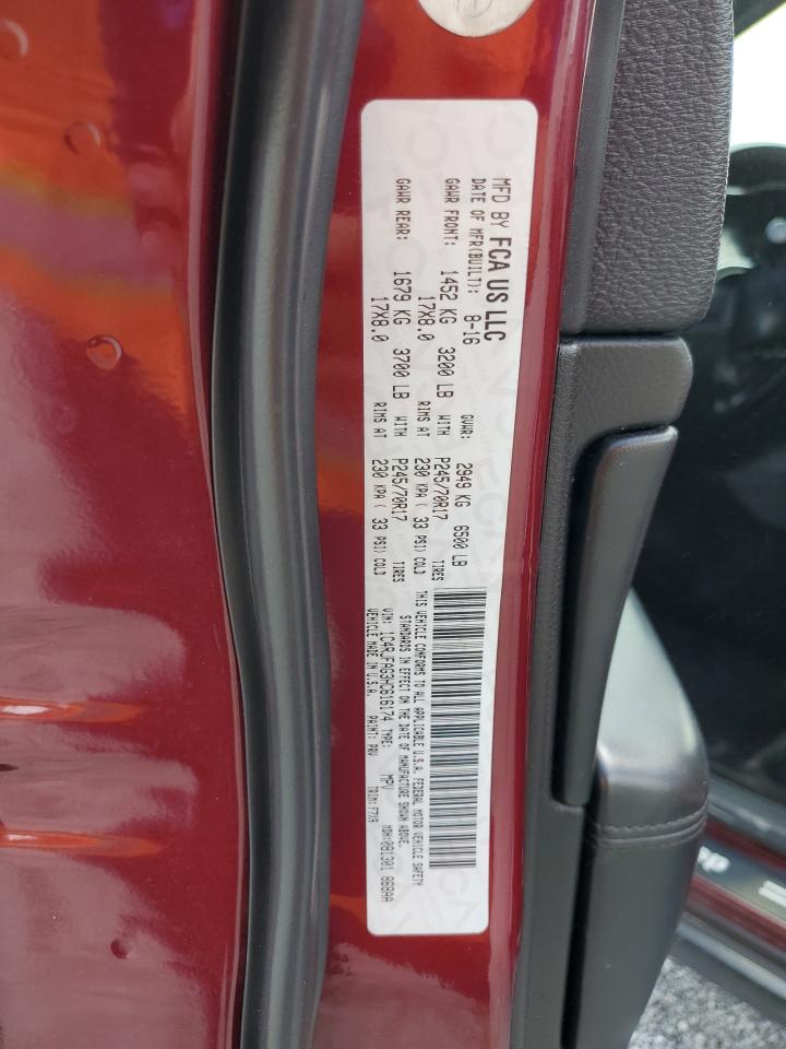 2017 Jeep Grand Cherokee Laredo VIN: 1C4RJFAG3HC616174 Lot: 64503645