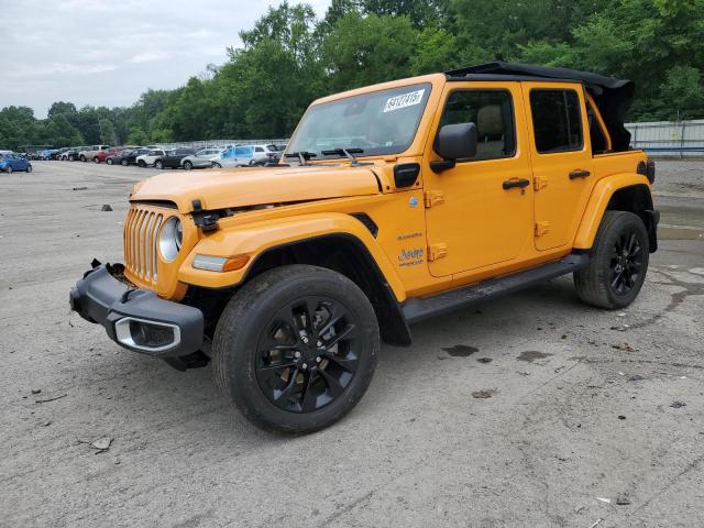  JEEP WRANGLER 2021 Żółty