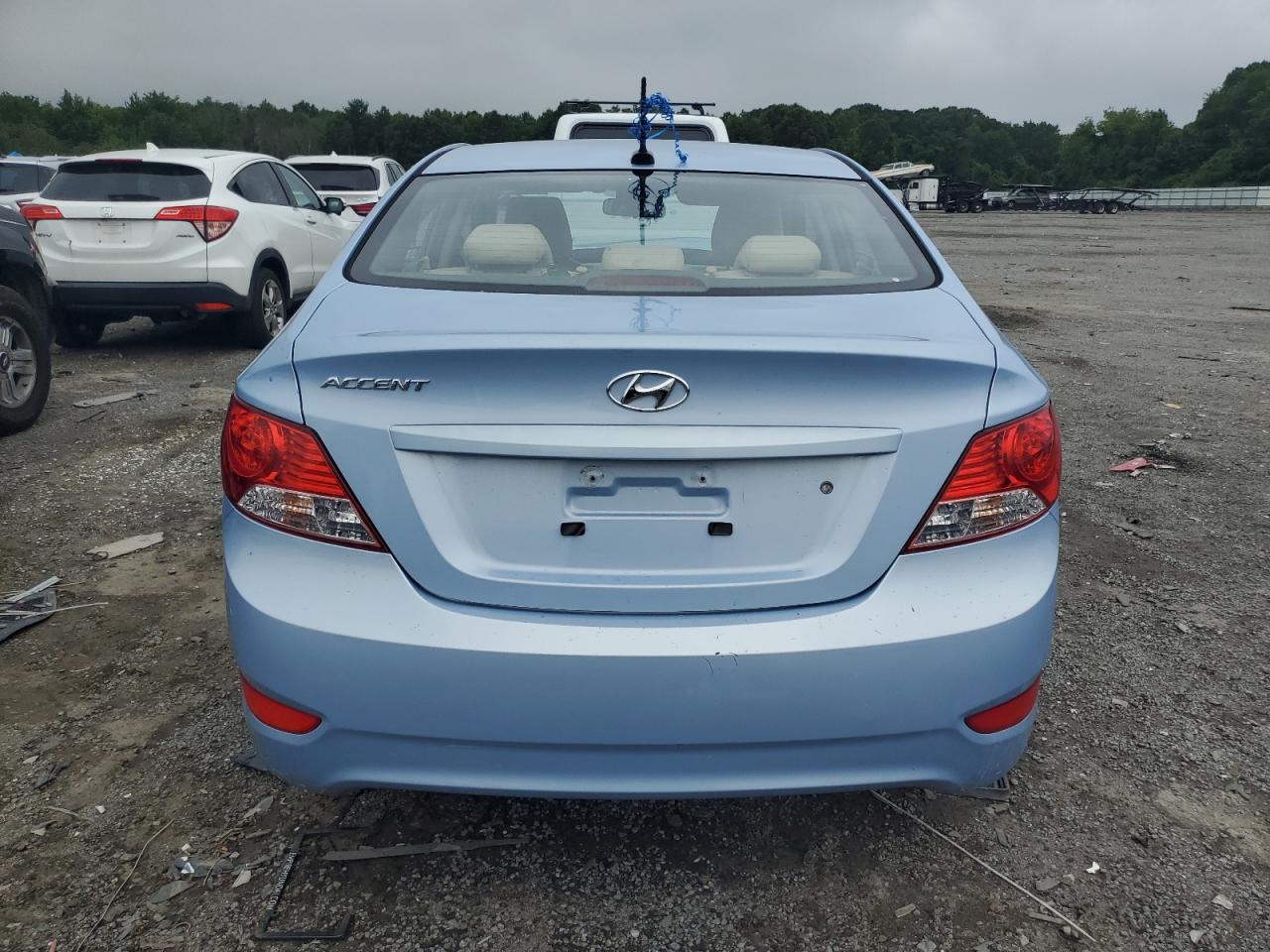 2014 Hyundai Accent Gls VIN: KMHCU4AE9EU677000 Lot: 63662205