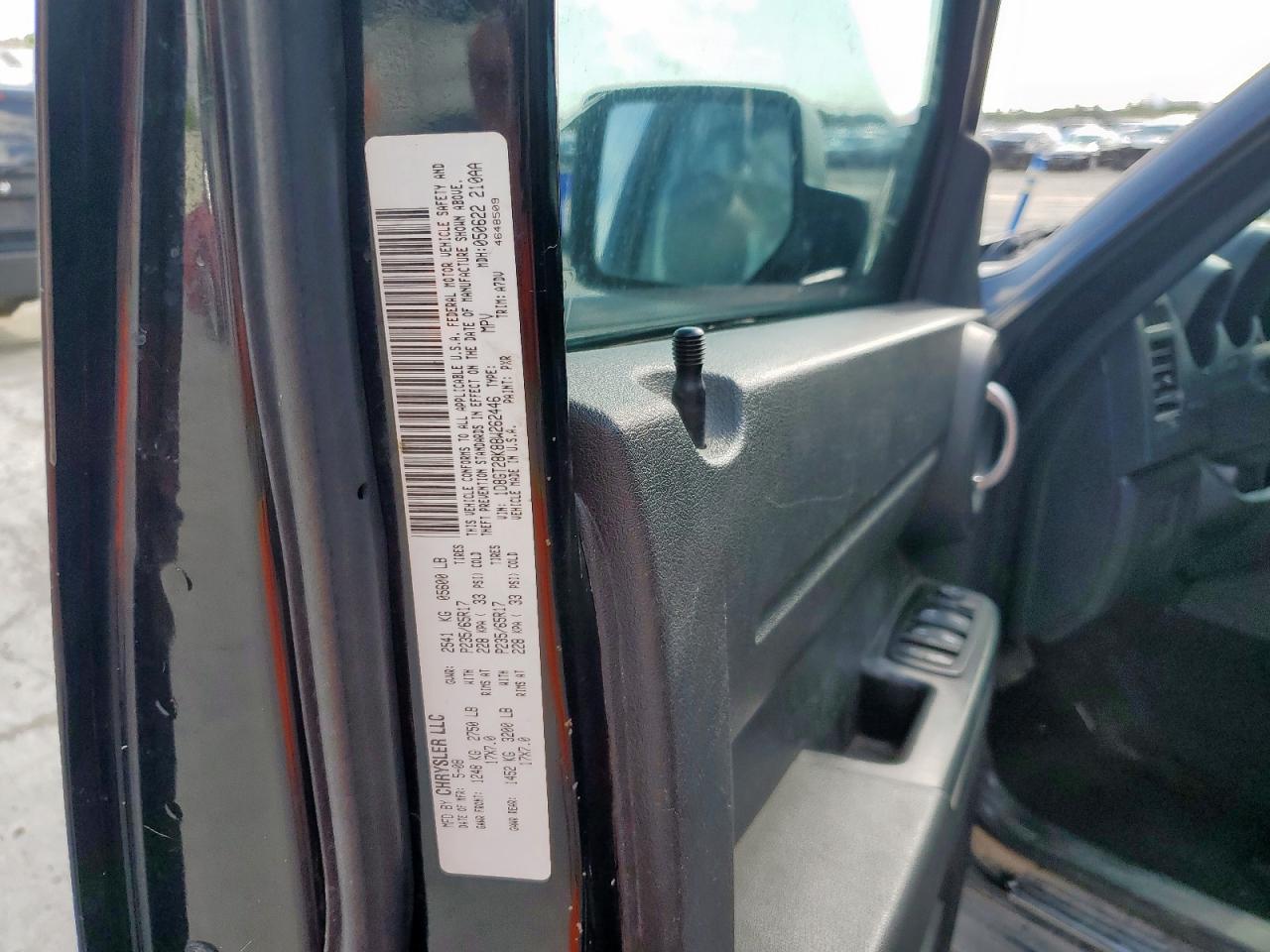 2008 Dodge Nitro Sxt VIN: 1D8GT28K88W262446 Lot: 64495145