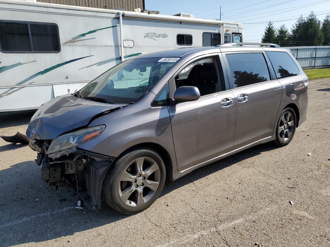2016 Toyota Sienna Se VIN: 5TDXK3DC0GS760712 Lot: 66095155