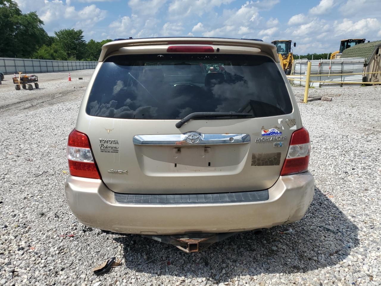 2006 Toyota Highlander Hybrid VIN: JTEEW21A460003799 Lot: 64888055