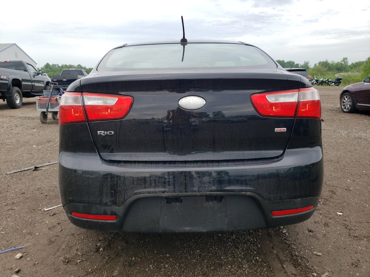 2014 Kia Rio Lx VIN: KNADM4A31E6327112 Lot: 63086165