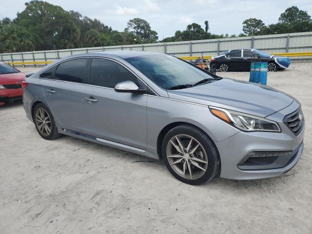  HYUNDAI SONATA 2017 Серебристый