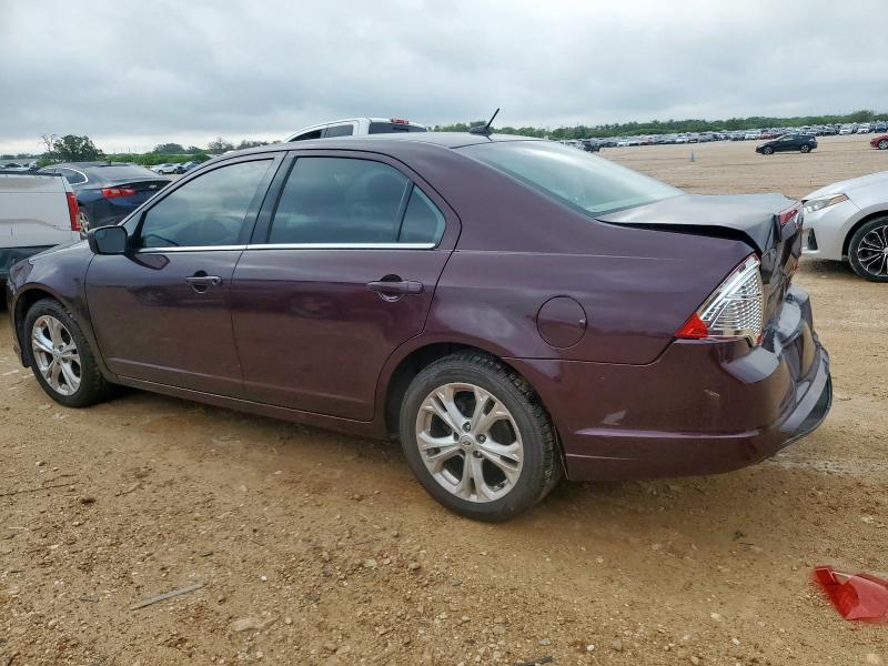 Sedans FORD FUSION 2012 Burgundy