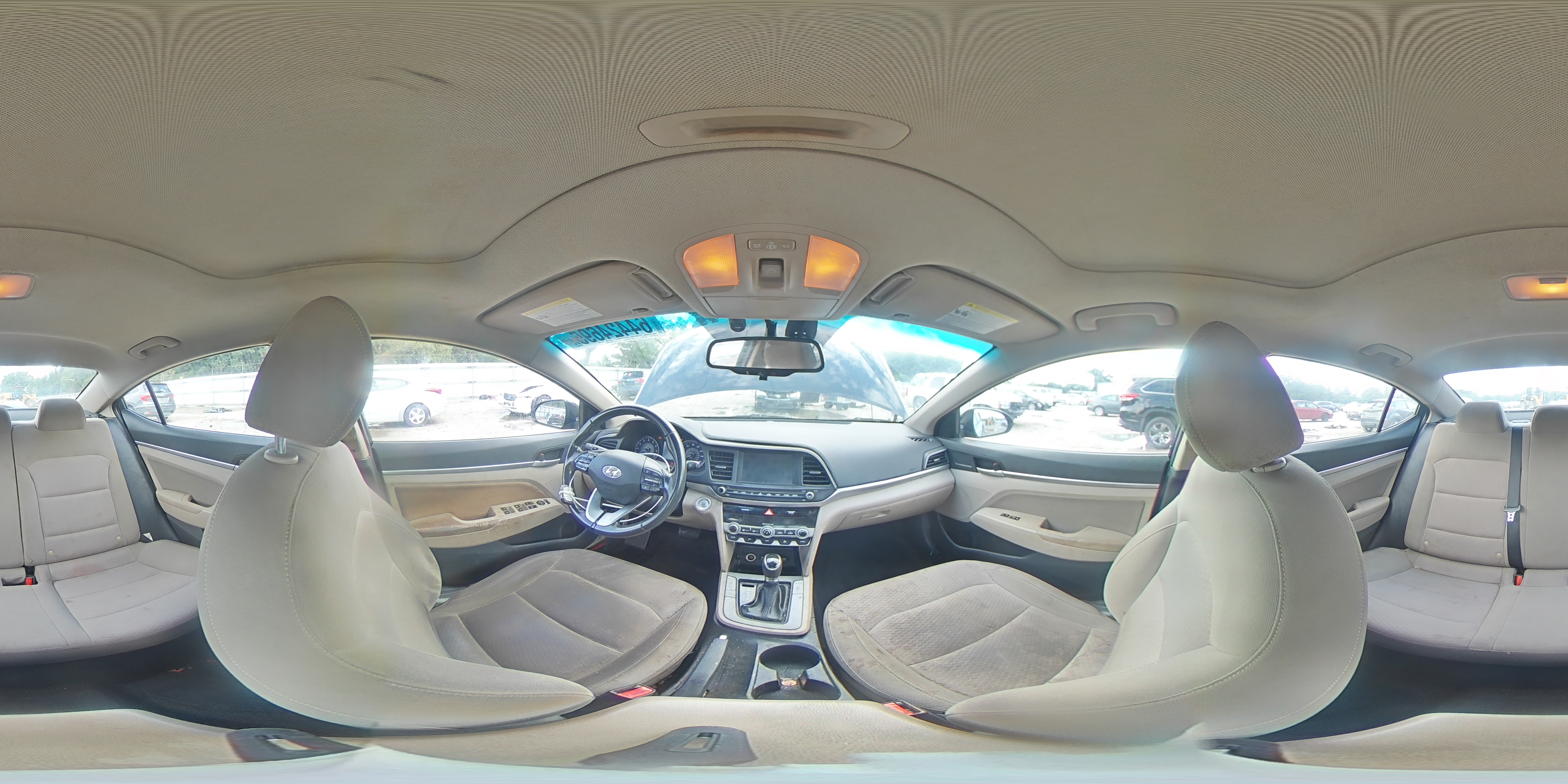 2019 Hyundai Elantra Sel VIN: KMHD84LF1KU843469 Lot: 64424695