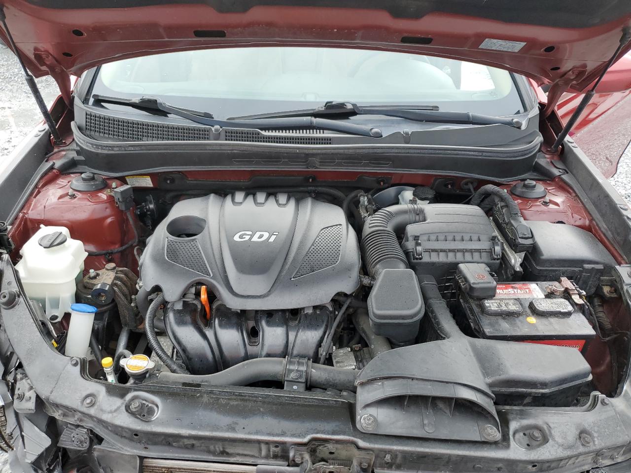 2013 Hyundai Sonata Gls VIN: 5NPEB4AC3DH542329 Lot: 63071845