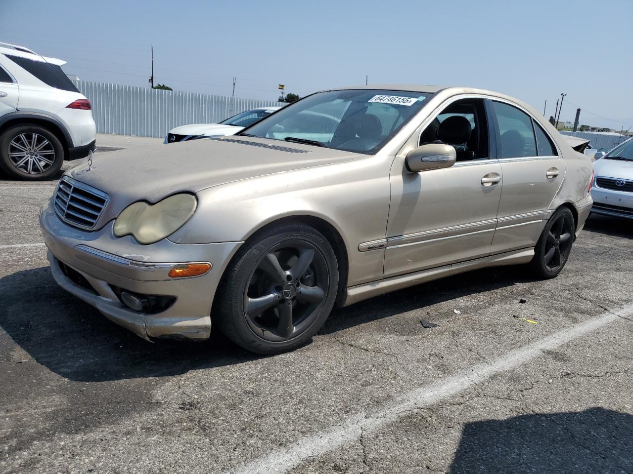 2005 Mercedes-Benz C 320 VIN: WDBRF64J15F600055 Lot: 64746155